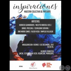 Inspiraciones - Muestra Colectiva de Pinturas - Viernes, 1 de Diciembre de 2017
